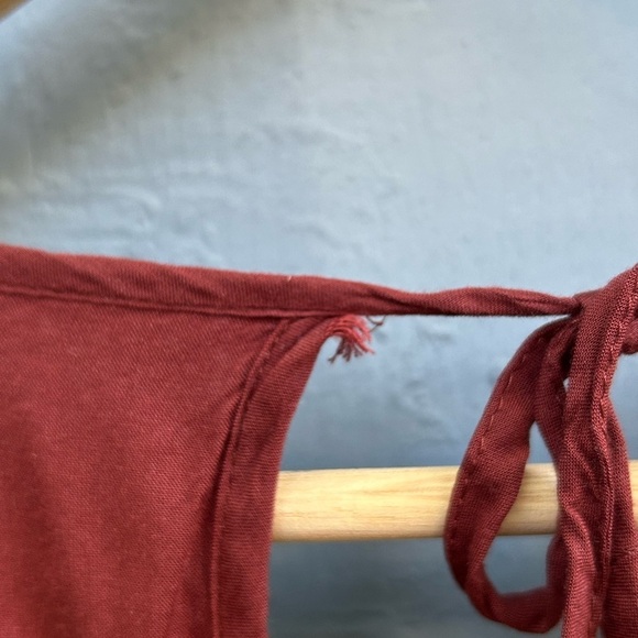 Wilfred Burgundy Sidonie Dress, size M - Picture 7 of 11